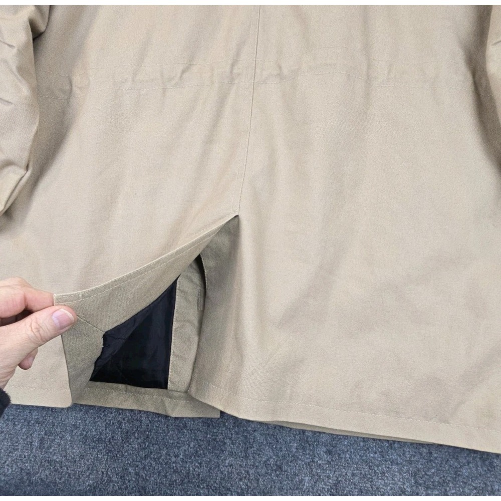 Wrangler Tan and Brown Barn Jacket, Chore Coat - Picture 7 of 16